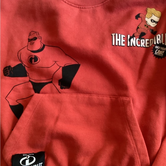 Zara Vibrant Red The Incredibles sweatshirt - Picture 10 of 11